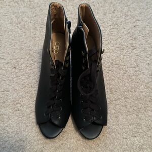 Cato Booties Size 9 Color Black